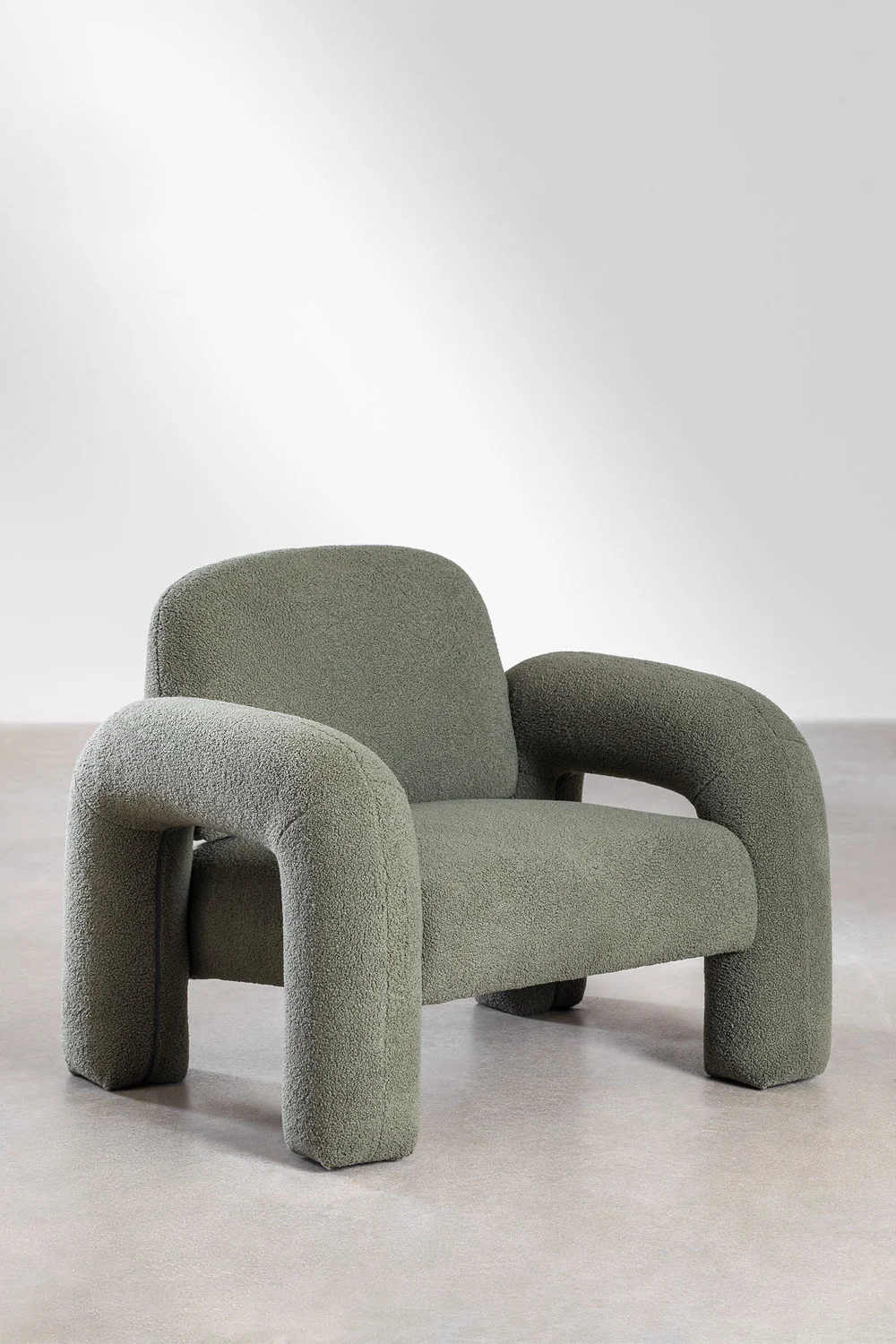 UV HOME Nicxon Shearling Armchair