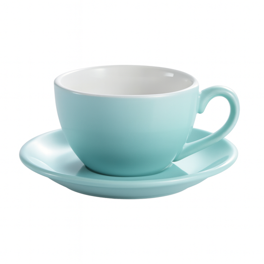 UV HOME Leeseph Ceramic Coffee Cup & Saucer Set