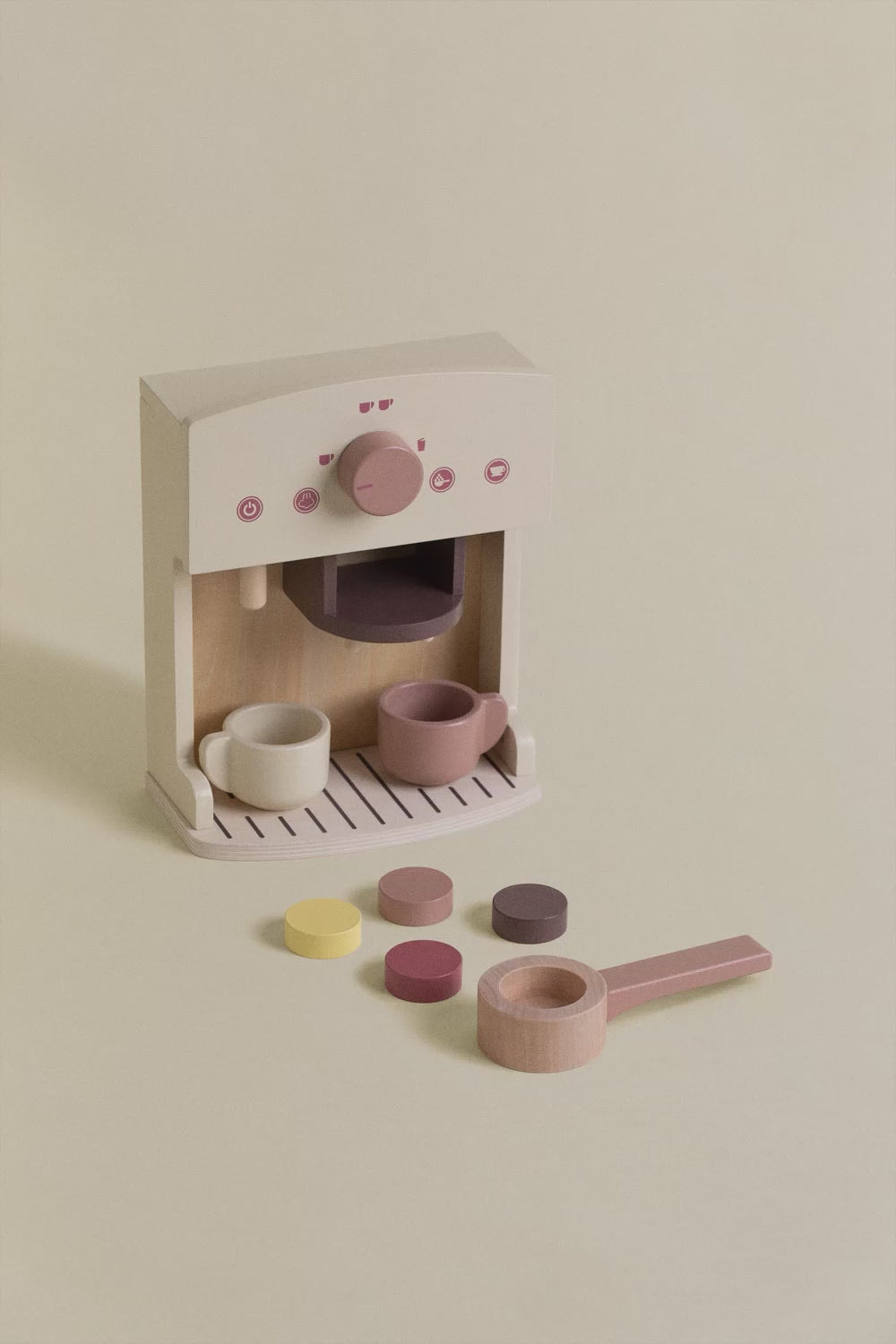 UV Home Warent Kids wooden coffee machine