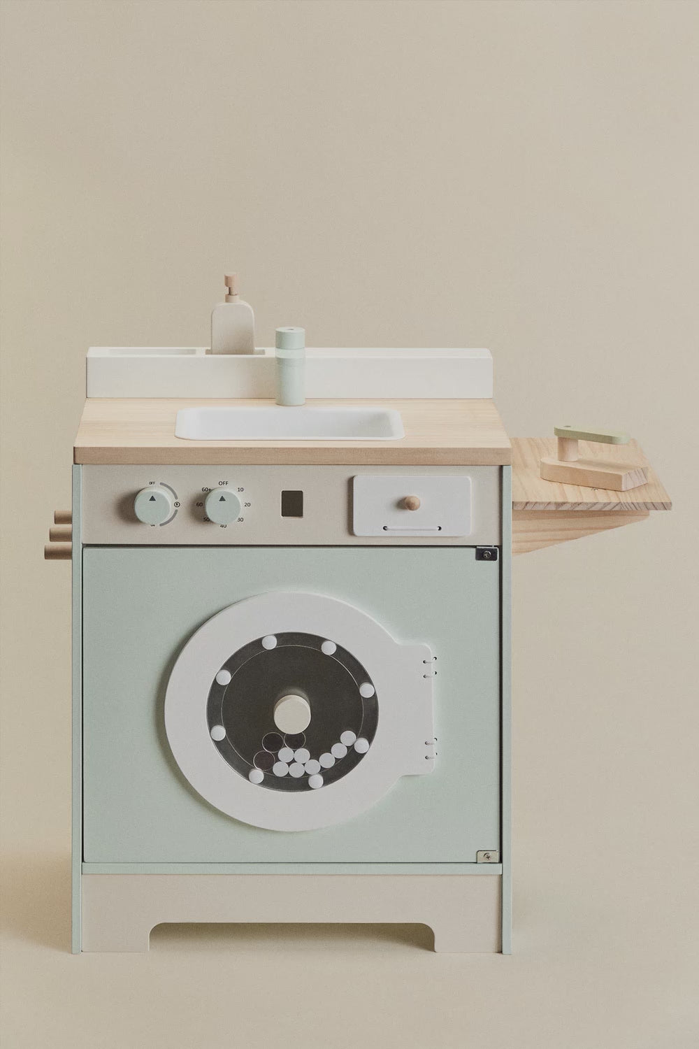 UV Home Glenn Kids Wooden Washing Machine